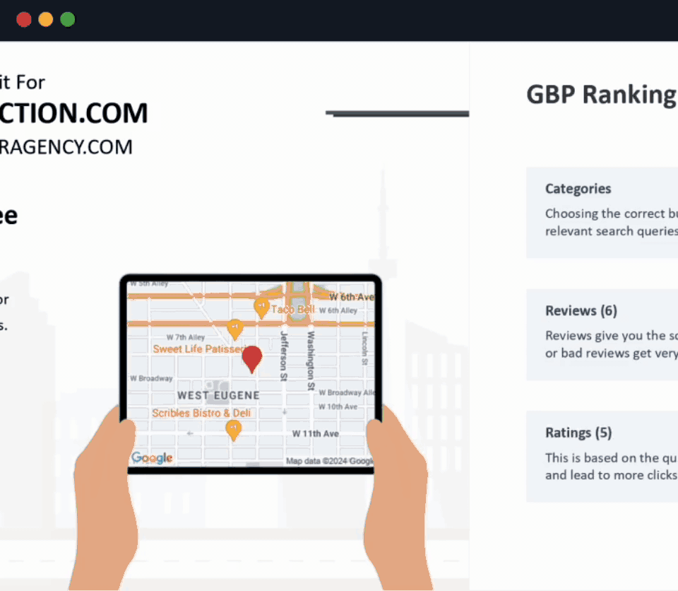 Google Business Profile (GBP) audit tool