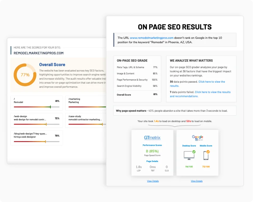 Next-level SEO analysis to uncover your client's growth opportunities