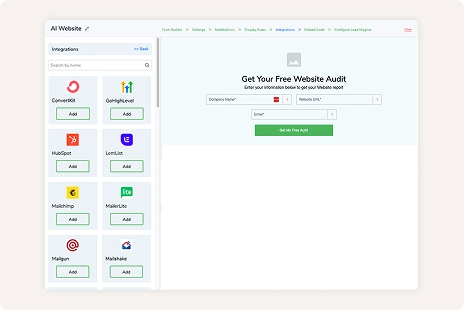 Workflow popular crm integrations